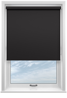 Trinity (Blackout), Cosmic Black - Twist&Fit Roller Blind